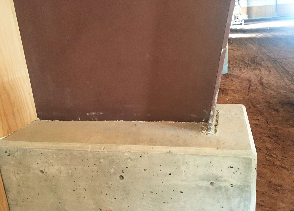 piers and column foundation